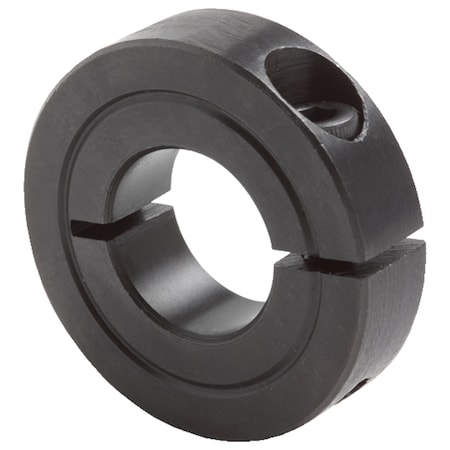 Global 3/8" ID Split Recessed Screw Collar, Stl, Bo GH1C-037-B